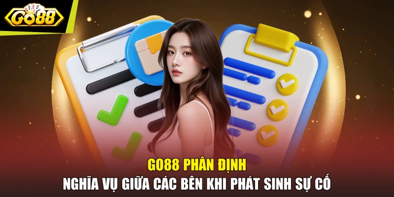 GO88 phân định nghĩa vụ giữa các bên khi phát sinh sự cố