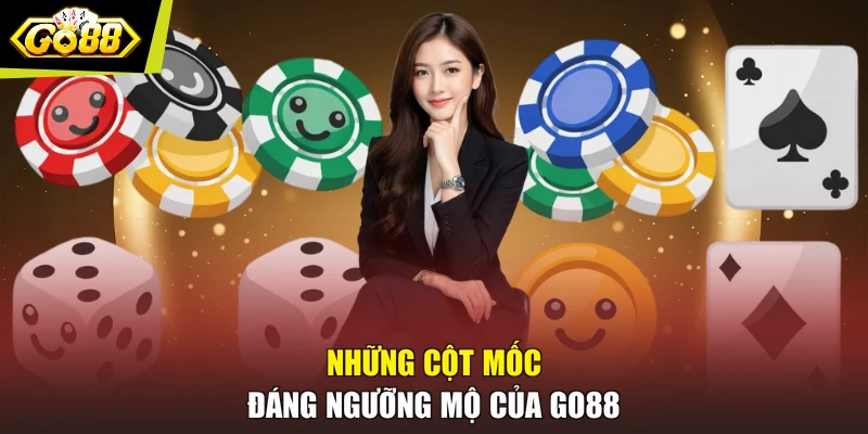 Những cột mốc đáng ngưỡng mộ của GO88